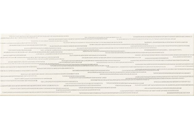 Burano bar white dekor D 23,7x7,8